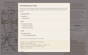 Ahead of the Lines – Vor den Linien — screenshot 1