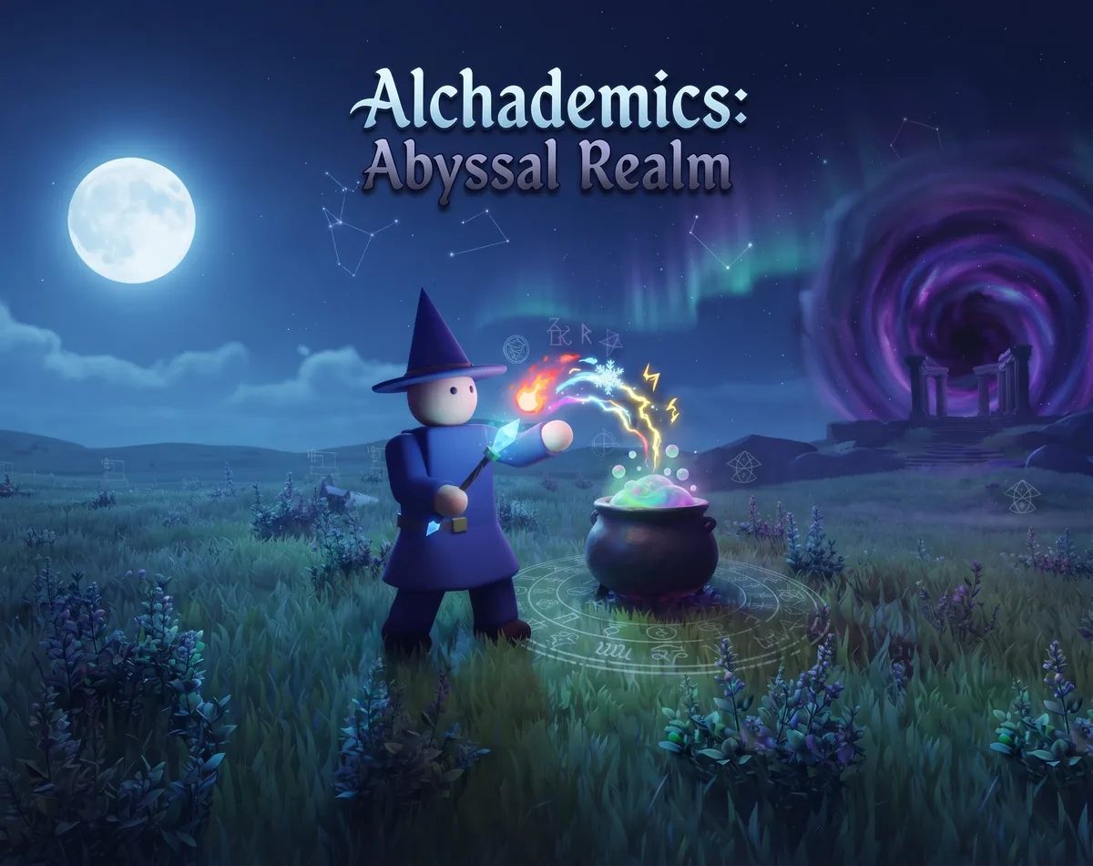 Alchademics:Abyssal Realmのカバーアート