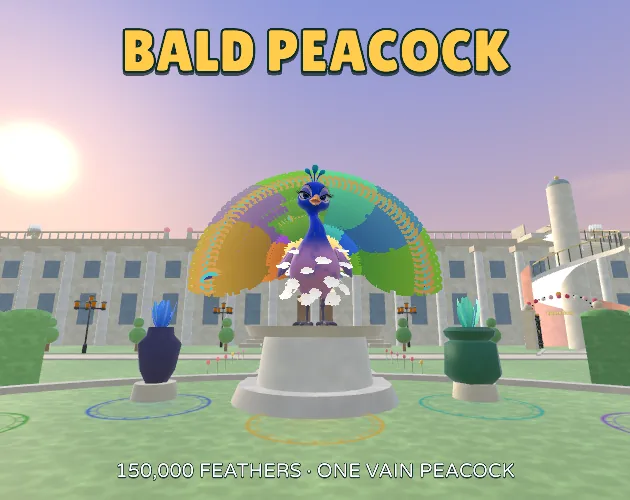 Cover art for Bald Peacock