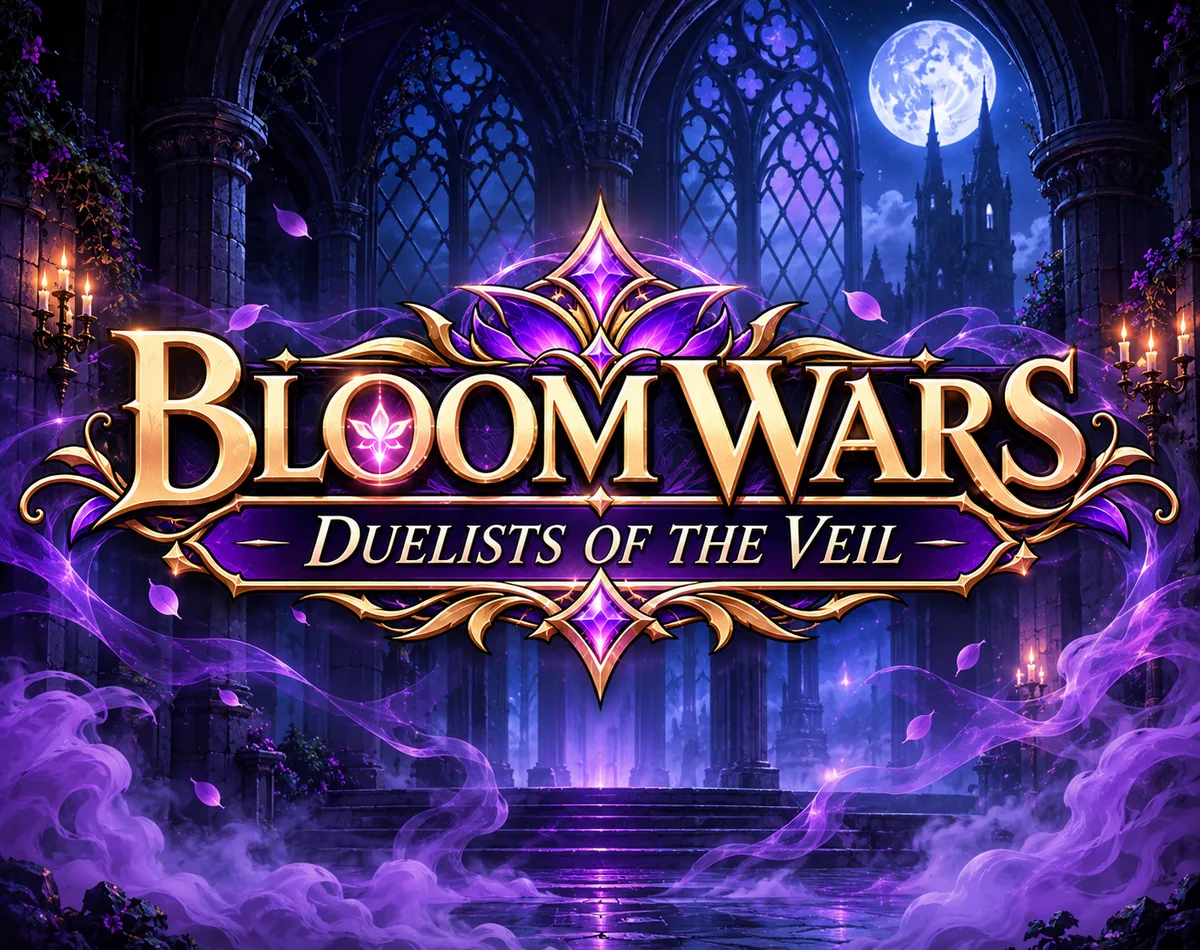 Cover art for Bloom Wars: Duelists of the Veil