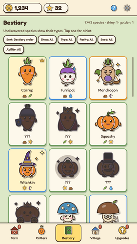 Crop Critters Idle — スクリーンショット 3