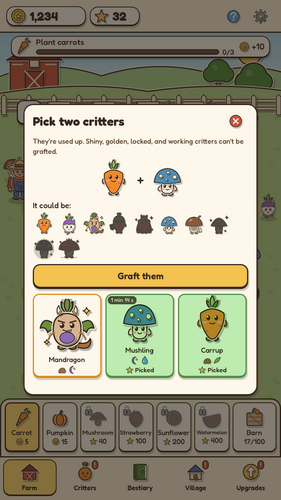 Crop Critters Idle — スクリーンショット 4