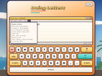Doing Letters — screenshot 3