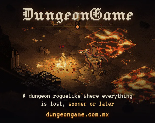 Carátula de DungeonGame