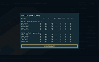 Enfield: Chalkboard Basketball — screenshot 2