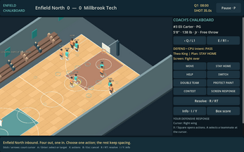 Enfield: Chalkboard Basketball — screenshot 3