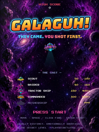 GALAGUH! — Screenshot 1