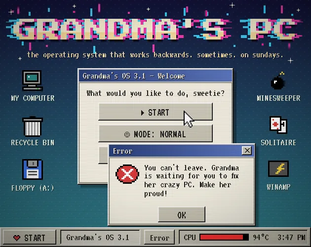 Copertina di Grandma's PC