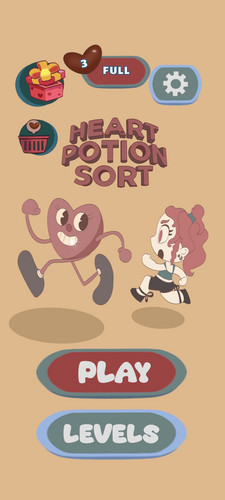 Heart Potion Sort — screenshot 4