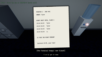 HELPDESK, NIGHT SHIFT — screenshot 2