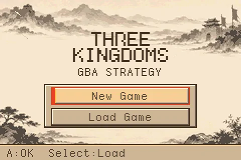 Copertina di Heroes of the Three Kingdoms GBA Demake