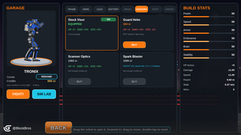 International Robot League — Screenshot 1