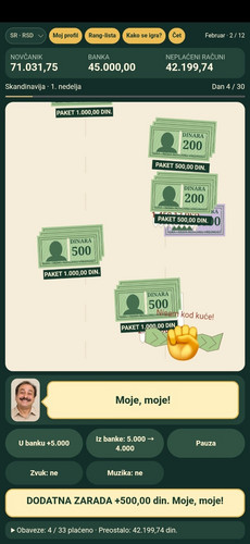 Izdrži do plate / Make It to Payday — screenshot 1