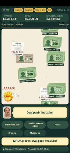 Izdrži do plate / Make It to Payday — screenshot 2