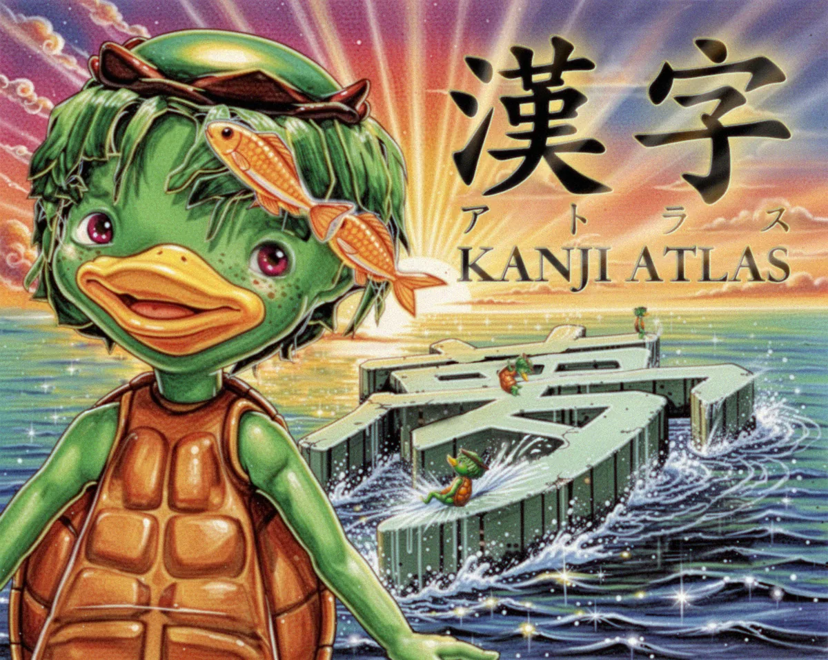 Kanji Atlas의 커버 아트
