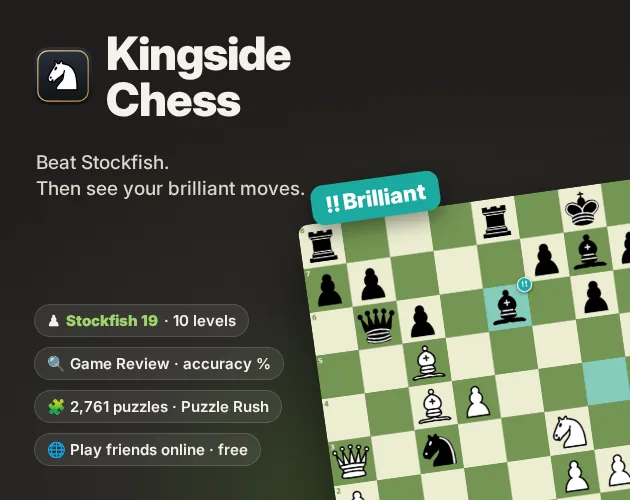 Cover art for Kingside Chess