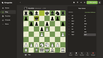 Kingside Chess — screenshot 1