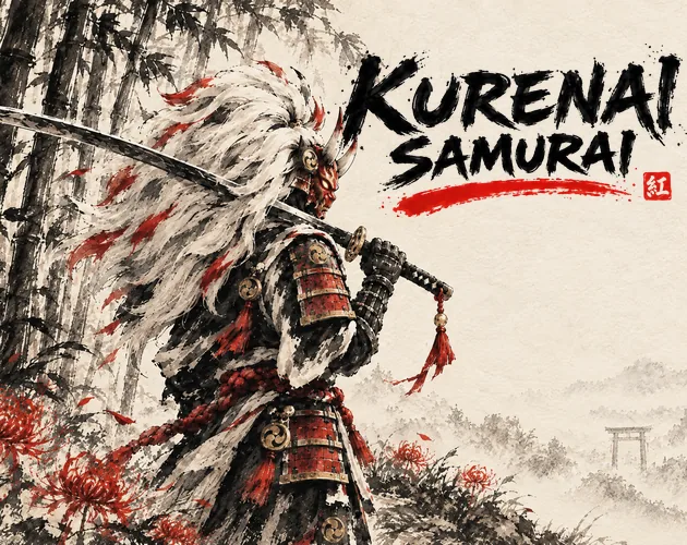Cover art for Kurenai Samurai