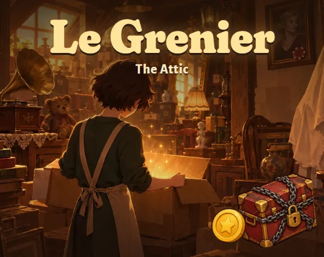 Copertina di Le Grenier (The Attic)