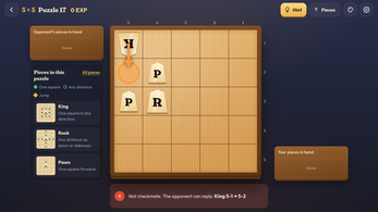 Mate in One — Shogi Puzzles — 스크린샷 3