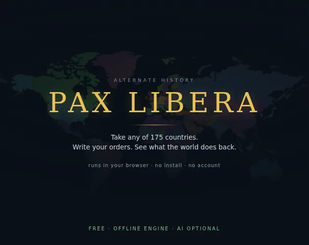 Cover art for Pax Libera