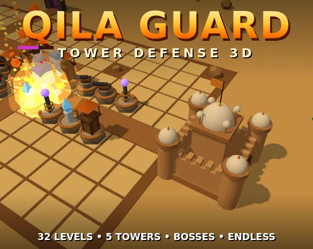 Copertina di Qila Guard: Tower Defense 3D