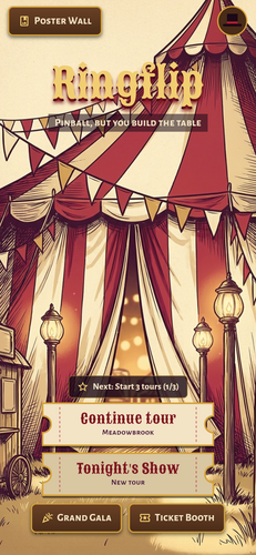 Ringflip: Circus Pinball — Screenshot 4