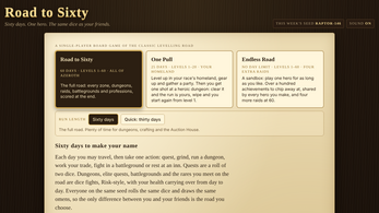 Road to Sixty — 스크린샷 1