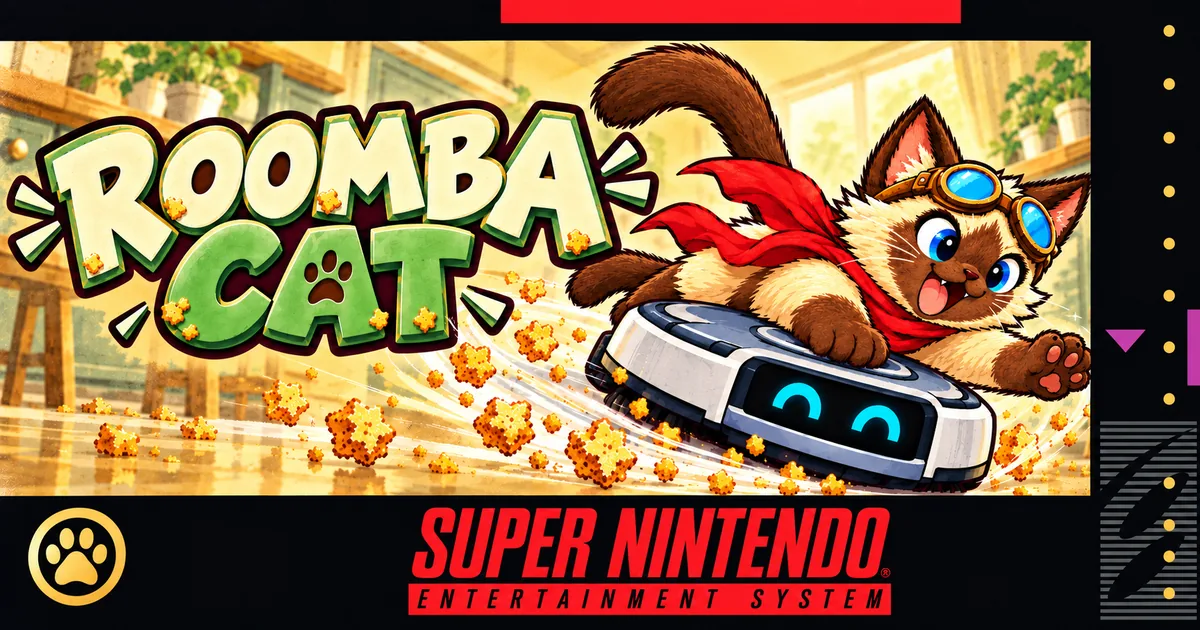 Illustration de RoombaCat SNES