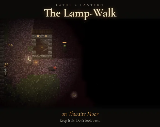 Cover art for The Lamp-Walk on Thwaite Moor