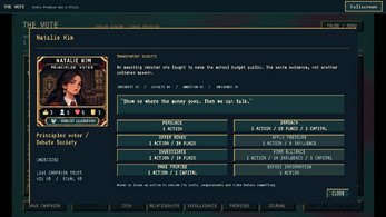 THE VOTE — screenshot 2