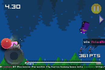 Tweet Land: Route 140 — captura 1