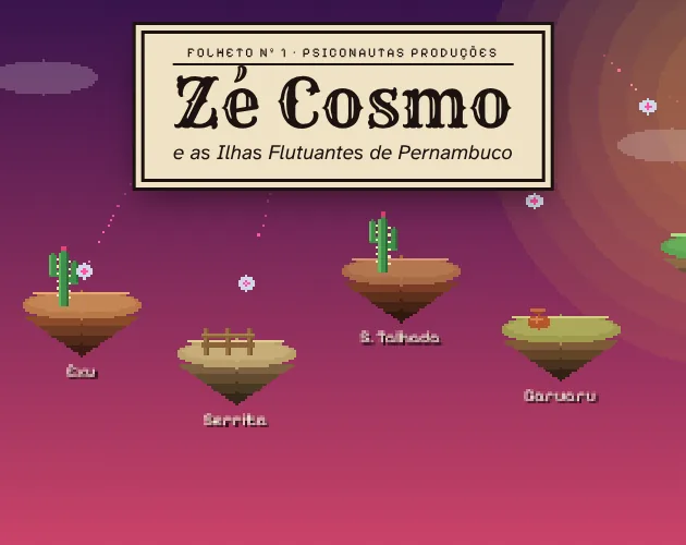 Cover art for Zé Cosmo e as Ilhas Flutuantes de Pernambuco